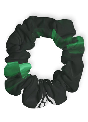 Lionsgala SmokedOut scrunchie in Lunar Green with elastic band