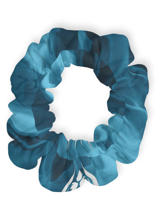 Lionsgala SmokedOut denim scrunchie with elastic band