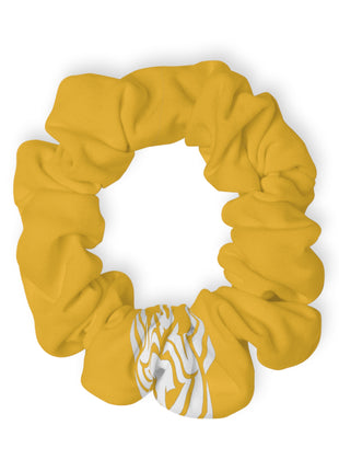 Lionsgala yellow scrunchie with elastic band