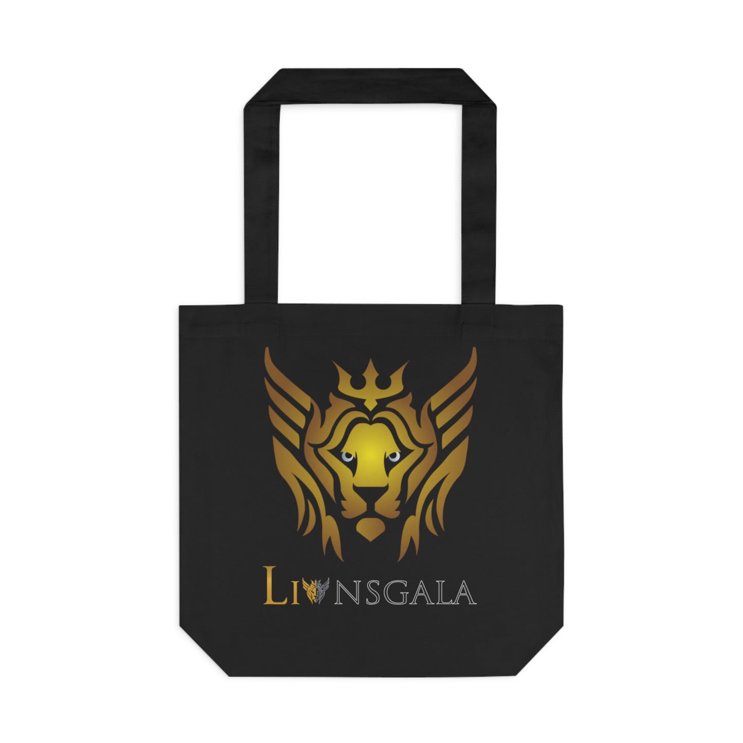 Golden Royalties Crown Cotton Tote Bag