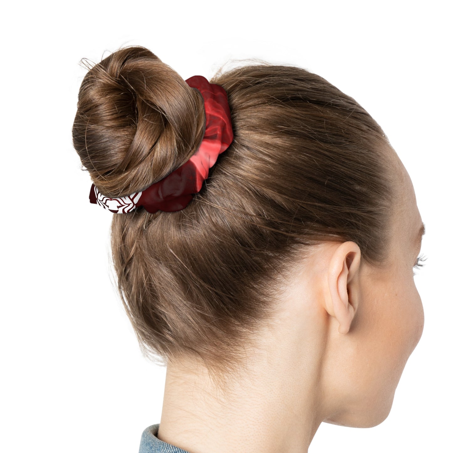 1.Lionsgala red smoke Scrunchie