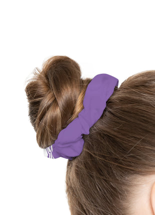 Lionsgala light purple scrunchie with elastic band