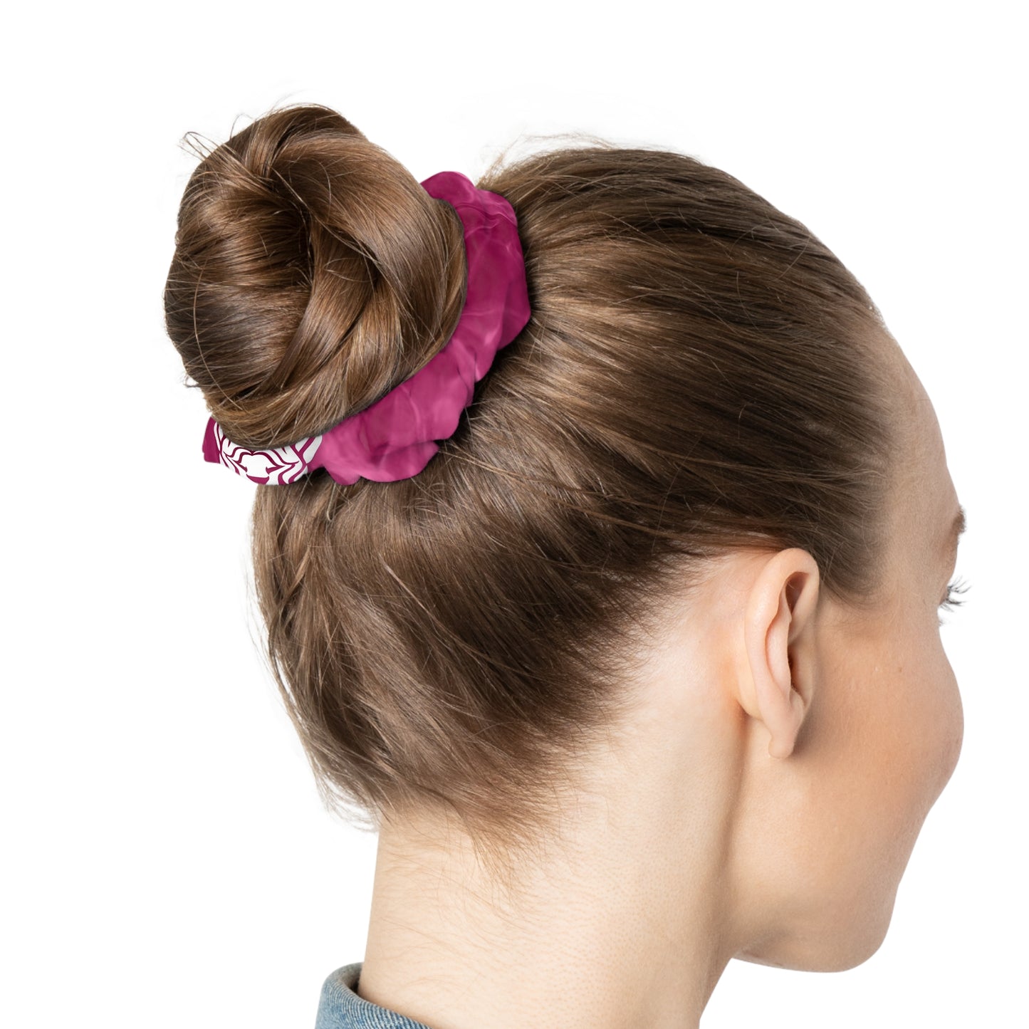 1.Lionsgala purple smoke Scrunchie