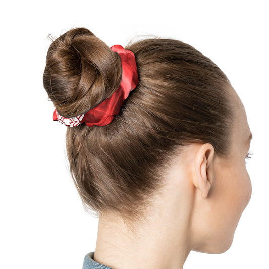 2.Lionsgala red smoke Scrunchie