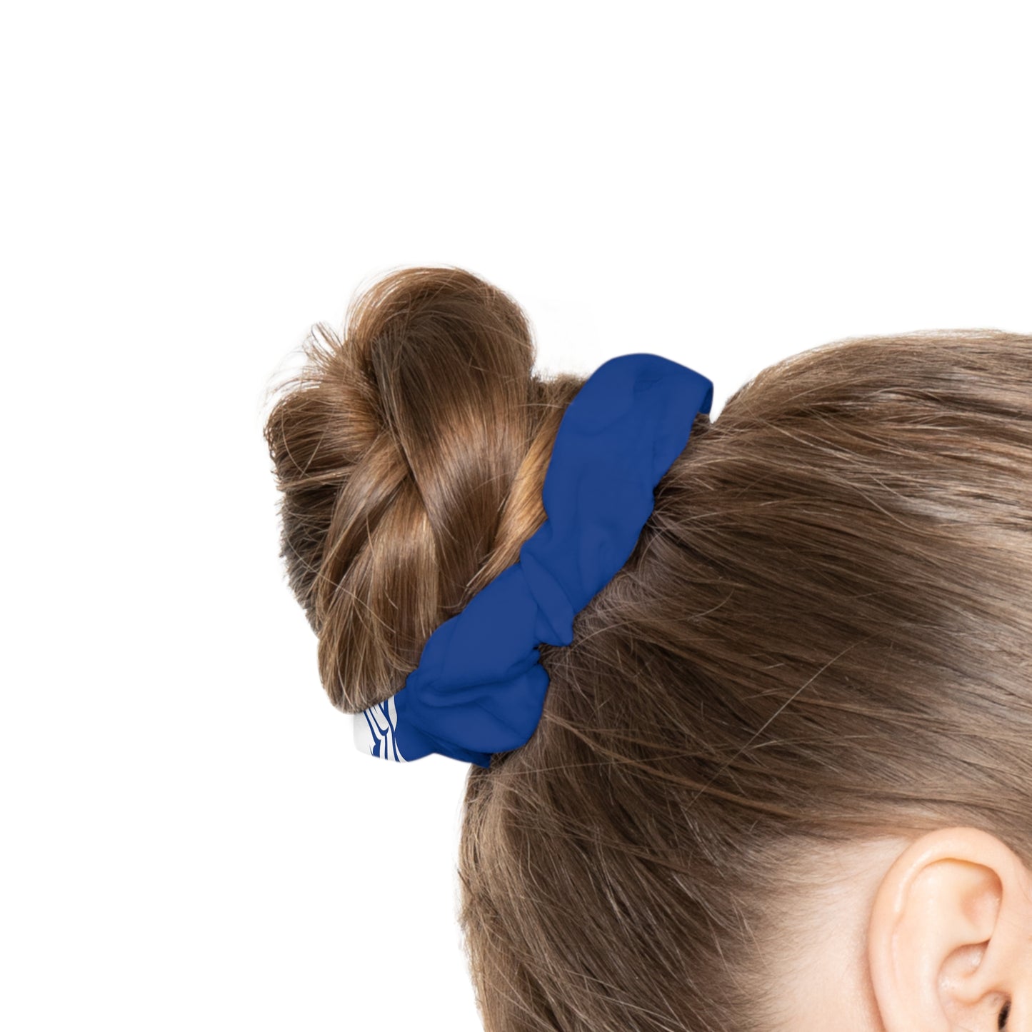 Lionsgala Dark Blue Scrunchie