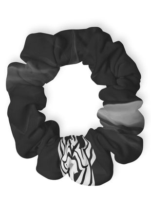 Lionsgala dark grey scrunchie with elastic band