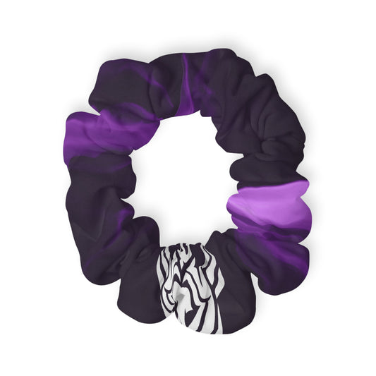 1.Lionsgala dark purple smoke Scrunchie