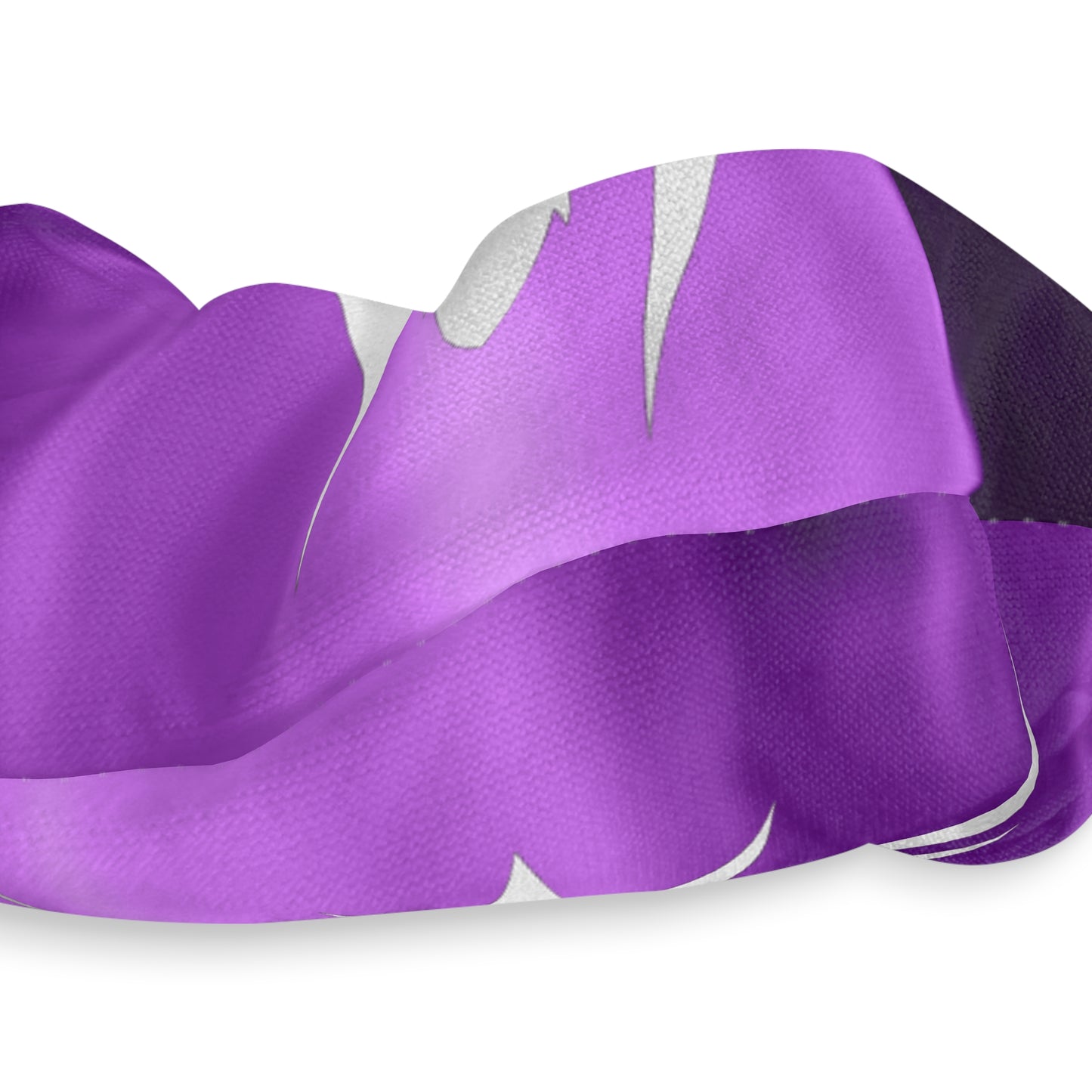 2.Lionsgala dark purple smoke Scrunchie