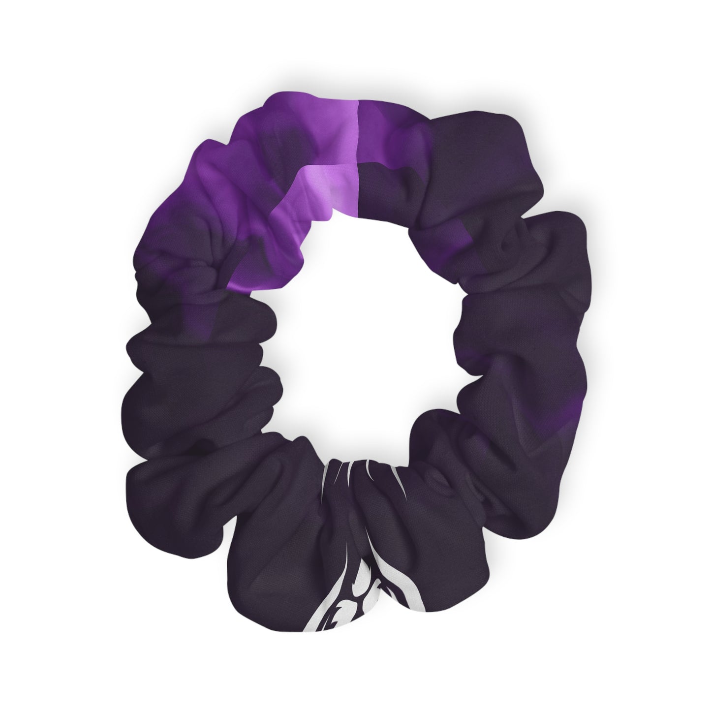 3.Lionsgala dark purple smoke Scrunchie