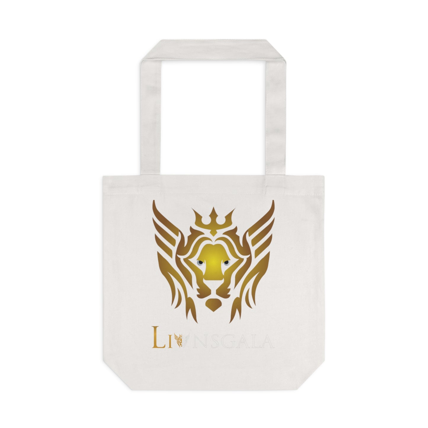 Golden Royalties Crown Cotton Tote Bag