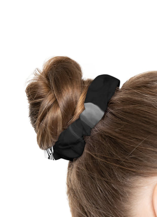 Lionsgala dark grey scrunchie with elastic band