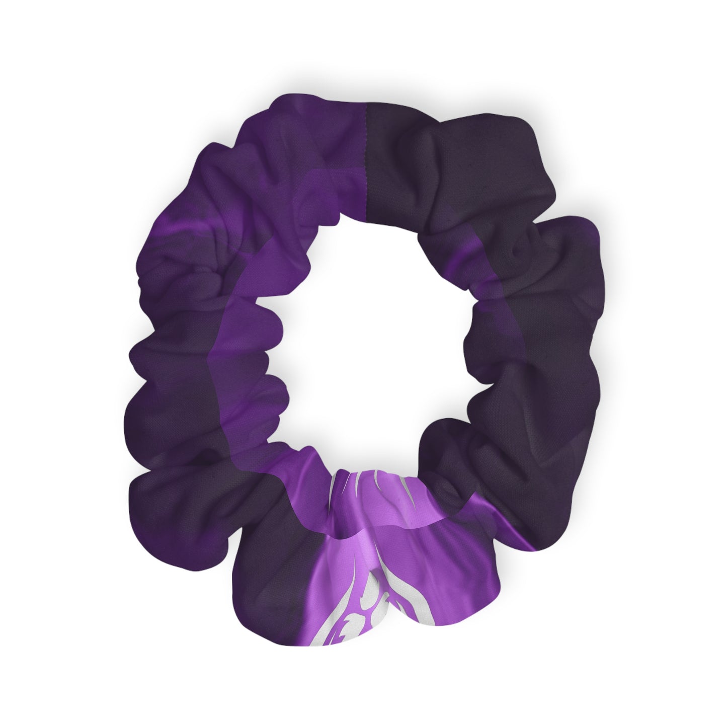 2.Lionsgala dark purple smoke Scrunchie