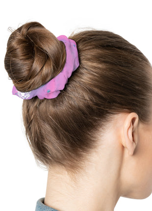 Lionsgala IceCream scrunchie with white thread and elastic band