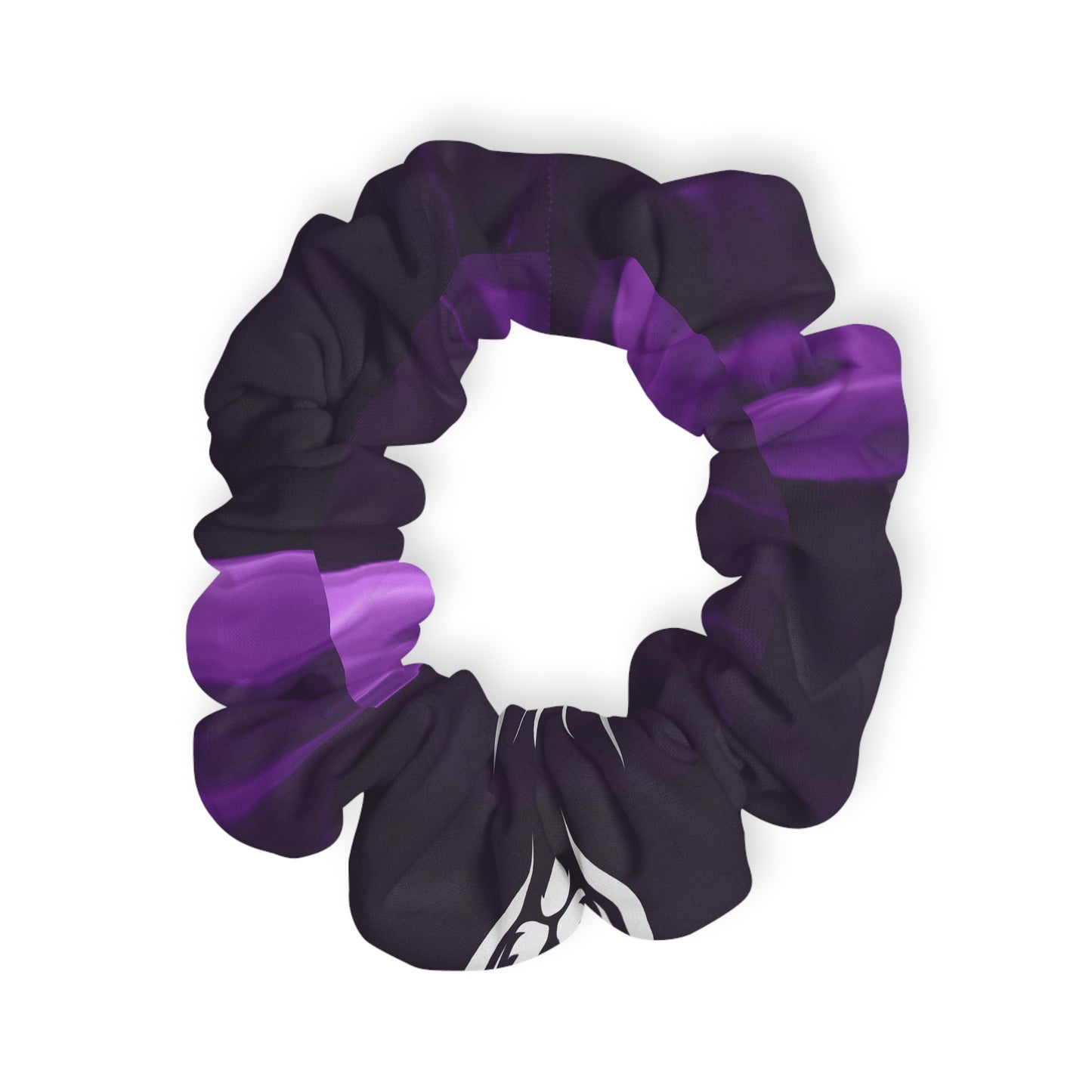 1.Lionsgala dark purple smoke Scrunchie