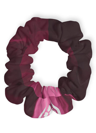 Loinsgala Purple smoke scrunchie with soft elastic band
