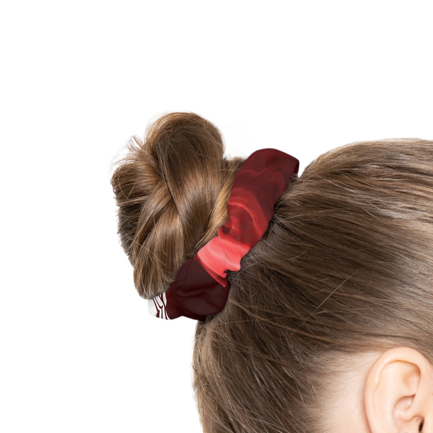 1.Lionsgala red smoke Scrunchie