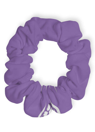 Lionsgala light purple scrunchie with elastic band