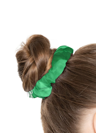 Lionsgala SmokedOut scrunchie in sea green with elastic band