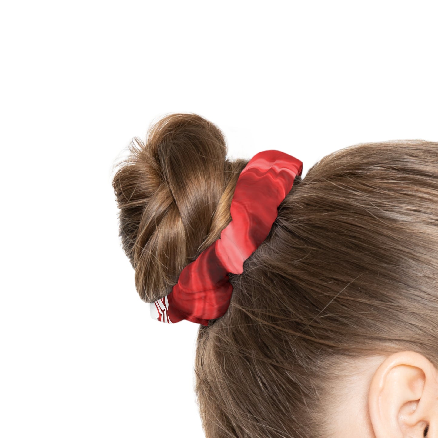 2.Lionsgala red smoke Scrunchie