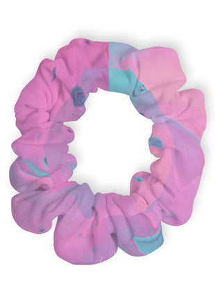 Lionsgala IceCream scrunchie with white thread and elastic band