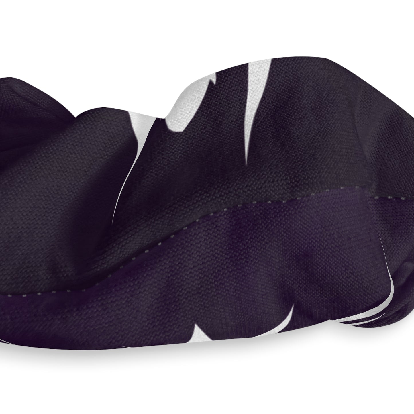 1.Lionsgala dark purple smoke Scrunchie