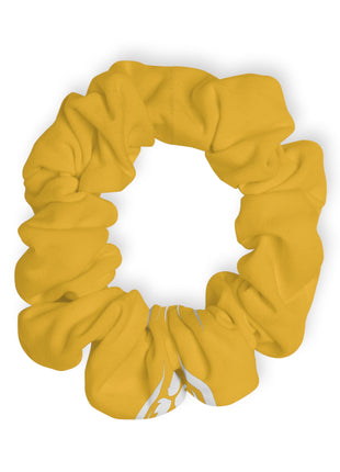 Lionsgala yellow scrunchie with elastic band