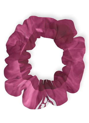 Lionsgala purple smoke scrunchie made of soft jersey-knit fabric