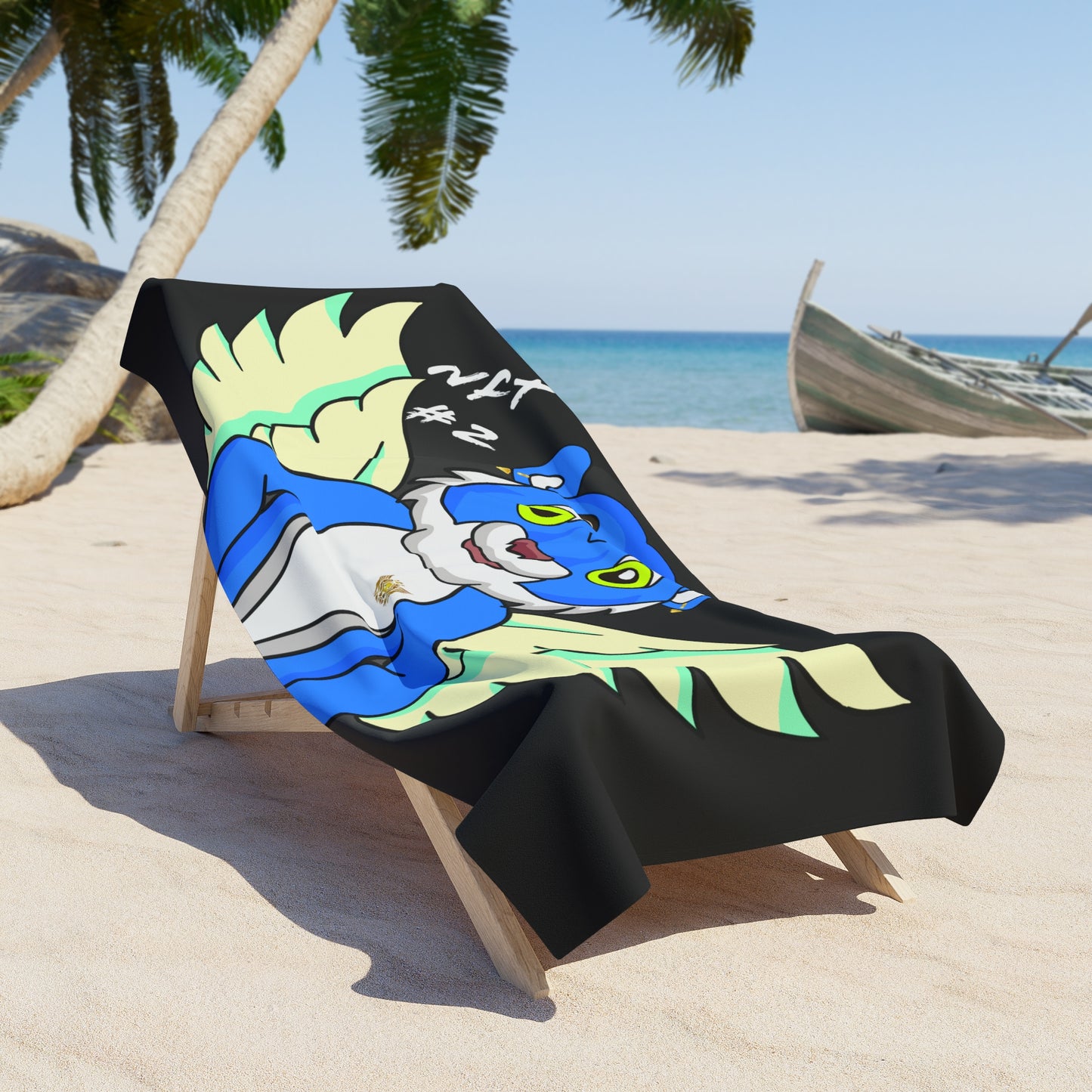 Lionsgala #2 Beach Towel