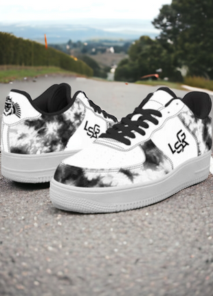 Black and White Sneakers | Sable Dream Sneakers | LIONSGALA Brands