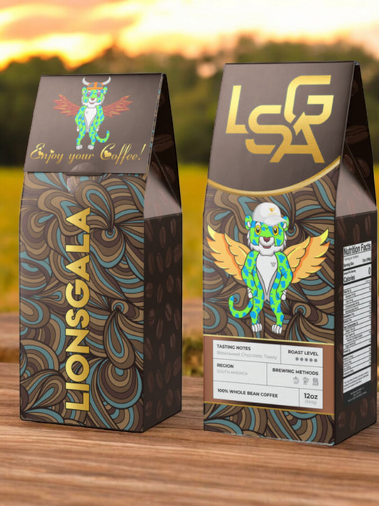 Dark French roast Single Origin Coffee | South America | LSGA #171 | #155 Size: Whole bean or ground