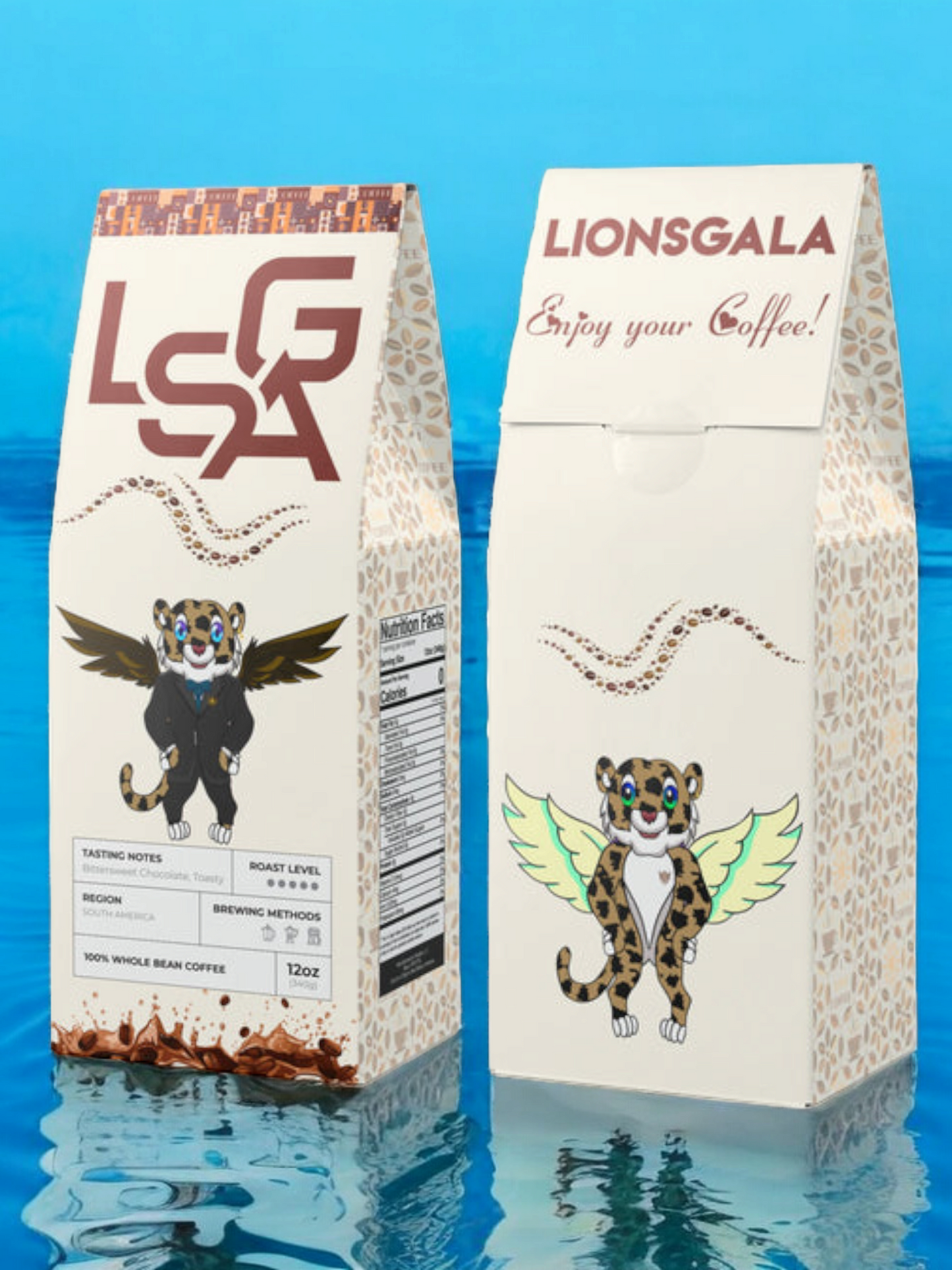 Dark French roast Single Origin Coffee | South America | LSGA #86 | #252  Size: Whole bean or ground